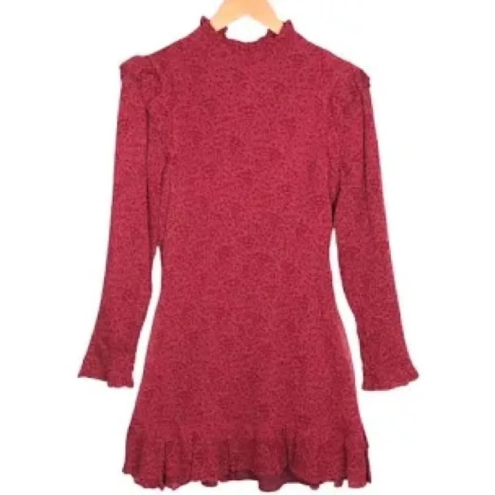 Mini Red Dress - Picture 2 of 14